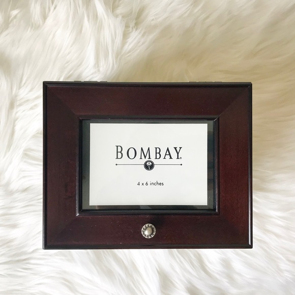 Bombay Mahogany Photo Storage Box - Picture 3 of 8